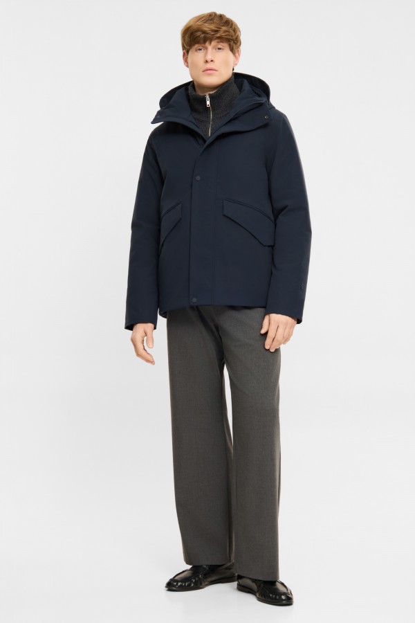 Afbeelding van NOUHA Dark Navy Heren Jack - Softshell - Elvine